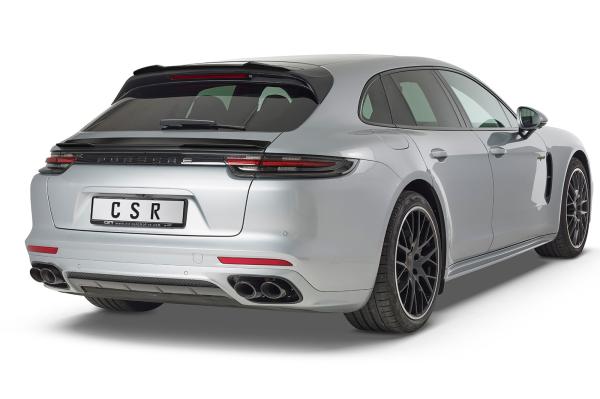 CSR Heckspoiler | Heckflügel mit ABE für Porsche Panamera 2 (Typ 971) Sport Turismo HF779-C Carbon Look Hochglanz (keine Lackierung erforderlich)