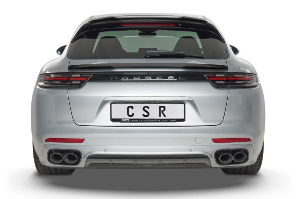 CSR Heckspoiler | Heckflügel mit ABE für Porsche Panamera 2 (Typ 971) Sport Turismo HF779-C Carbon Look Hochglanz (keine Lackierung erforderlich)