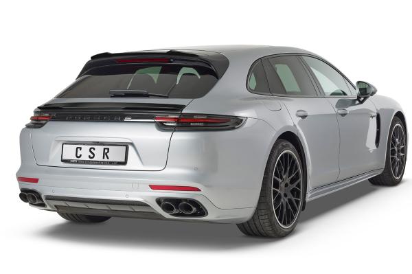 CSR Heckspoiler | Heckflügel mit ABE für Porsche Panamera 2 (Typ 971) Sport Turismo HF780-C Carbon Look Hochglanz (keine Lackierung erforderlich)