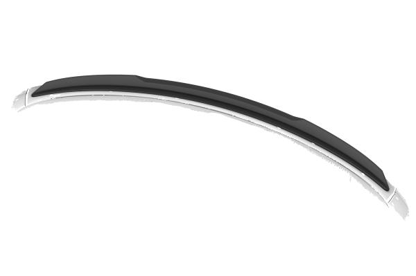 CSR Heckspoiler | Heckflügel mit ABE für Porsche Cayenne Typ 92A HF782-S strukturiert schwarz matt (keine Lackierung erforderlich)