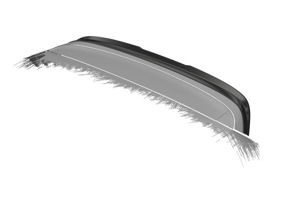 CSR Heckspoiler | Heckflügel mit ABE für VW VW Tiguan II (Typ AD1) R / R-Line HF783-C Carbon Look Hochglanz (keine Lackierung erforderlich)