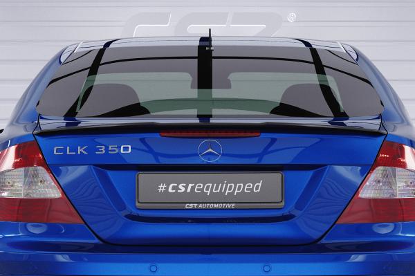 CSR Heckspoiler | Heckflügel mit ABE für Mercedes-Benz CLK C209/A209 HF784-C Carbon Look Hochglanz (keine Lackierung erforderlich)