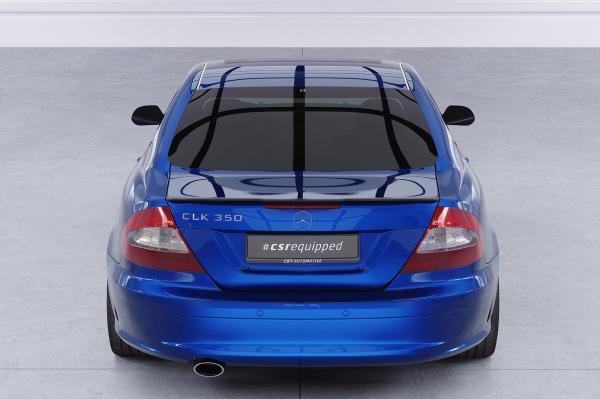 CSR Heckspoiler | Heckflügel mit ABE für Mercedes-Benz CLK C209/A209 HF784-C Carbon Look Hochglanz (keine Lackierung erforderlich)