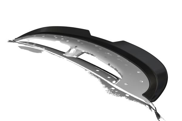 CSR Heckspoiler | Heckflügel mit ABE für Mini R56 John Cooper Works HF793-S strukturiert schwarz matt (keine Lackierung erforderlich)