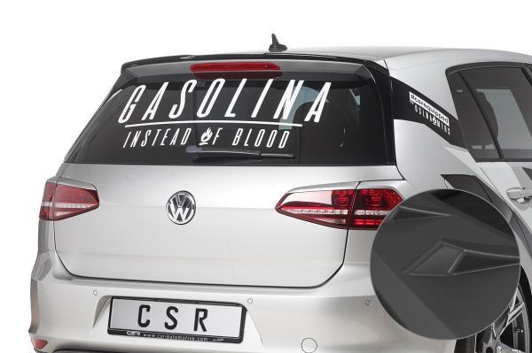 CSR Heckspoiler | Heckflügel mit ABE für VW Golf 7 Basis HF794-L Lackierung erforderlich (unlackiert roh)