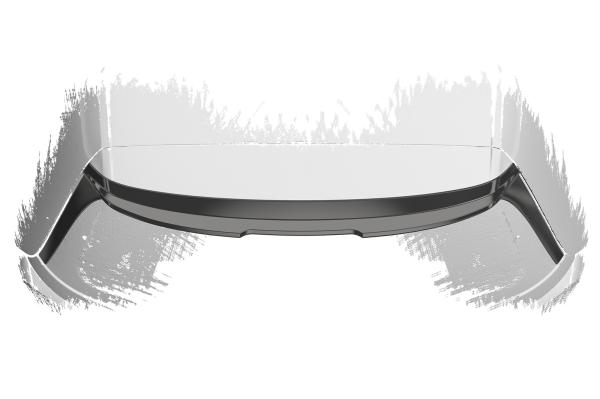 CSR Heckspoiler | Heckflügel mit ABE für VW Golf 7 Basis HF795-S strukturiert schwarz matt (keine Lackierung erforderlich)