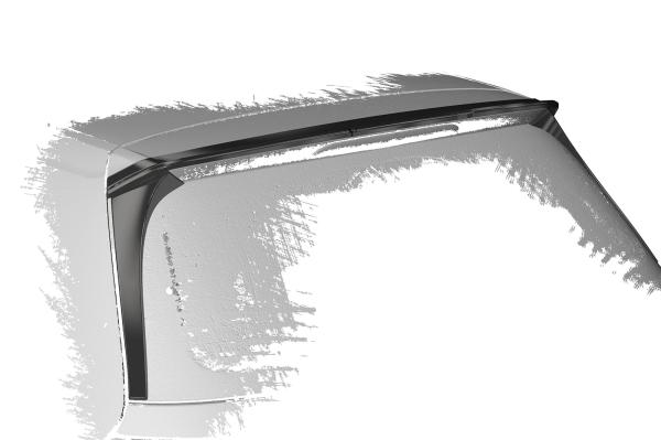 CSR Heckspoiler | Heckflügel mit ABE für VW Golf 7 Basis HF795-S strukturiert schwarz matt (keine Lackierung erforderlich)