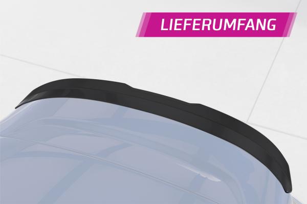 CSR Heckspoiler | Heckflügel mit ABE für Fiat 500 Abarth 595 HF800-S strukturiert schwarz matt (keine Lackierung erforderlich)