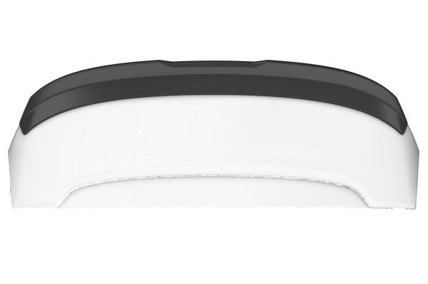 CSR Heckspoiler | Heckflügel mit ABE für Fiat 500 Abarth 595 HF800-S strukturiert schwarz matt (keine Lackierung erforderlich)