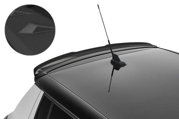 CSR Heckspoiler | Heckflügel mit ABE für Skoda Fabia 2 RS (Typ 5J) HF803-S strukturiert schwarz matt (keine Lackierung erforderlich)