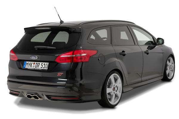 CSR Heckspoiler | Heckflügel mit ABE für Ford Focus MK3 ST Turnier HF807-G Glossy schwarz Hochglanz (keine Lackierung erforderlich)