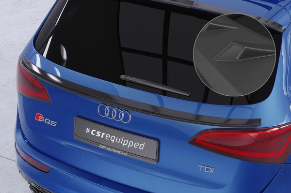 CSR Heckspoiler | Heckflügel mit ABE für Audi Q5/SQ5 (Typ 8R) HF810-L Lackierung erforderlich (unlackiert roh)