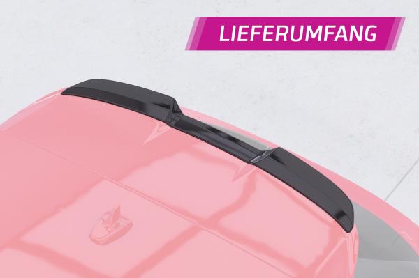 CSR Heckspoiler | Heckflügel mit ABE für Audi A3 Sportback S-Line/S3 (8Y) HF811-G Glossy schwarz Hochglanz (keine Lackierung erforderlich)