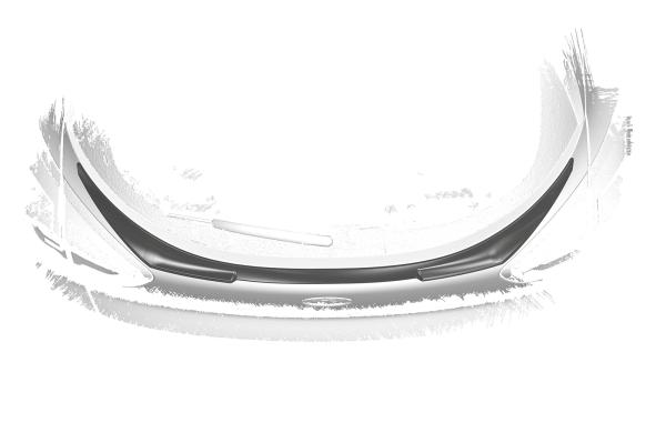 CSR Heckspoiler | Heckflügel mit ABE für Ford Puma '20 HF817-G Glossy schwarz Hochglanz (keine Lackierung erforderlich)