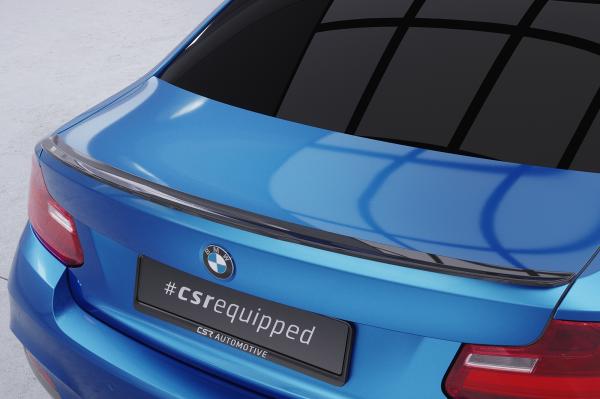 CSR Heckspoiler | Heckflügel mit ABE für BMW 2er (F22/F23) Coupe und Cabrio HF825-L Lackierung erforderlich (unlackiert roh)