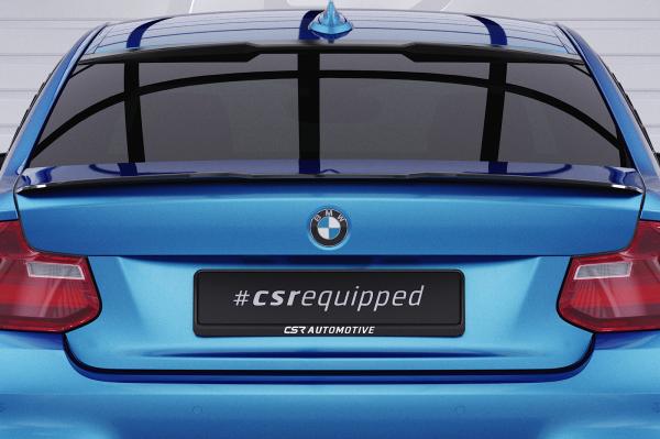 CSR Heckspoiler | Heckflügel mit ABE für BMW 2er (F22/F23) Coupe und Cabrio HF825-L Lackierung erforderlich (unlackiert roh)