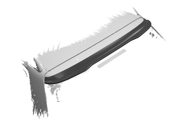 CSR Heckspoiler | Heckflügel mit ABE für Audi A4 B5 (Typ 8D5) Avant HF828-G Glossy schwarz Hochglanz (keine Lackierung erforderlich)