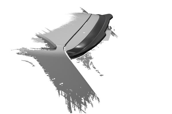 CSR Heckspoiler | Heckflügel mit ABE für Audi A4 B5 (Typ 8D5) Avant HF828-G Glossy schwarz Hochglanz (keine Lackierung erforderlich)