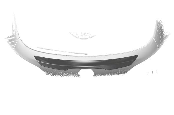 CSR Heckspoiler | Heckflügel mit ABE für Opel Corsa E HF831-C Carbon Look Hochglanz (keine Lackierung erforderlich)