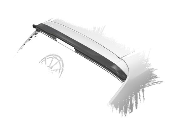 CSR Heckspoiler | Heckflügel mit ABE für Opel Corsa E HF832-C Carbon Look Hochglanz (keine Lackierung erforderlich)