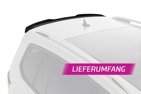 CSR Heckspoiler | Heckflügel mit ABE für VW Touran 2 (Typ 5T) HF833-L Lackierung erforderlich (unlackiert roh)