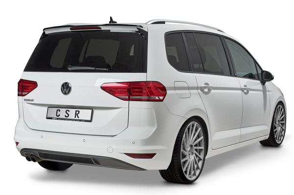 CSR Heckspoiler | Heckflügel mit ABE für VW Touran 2 (Typ 5T) HF833-L Lackierung erforderlich (unlackiert roh)