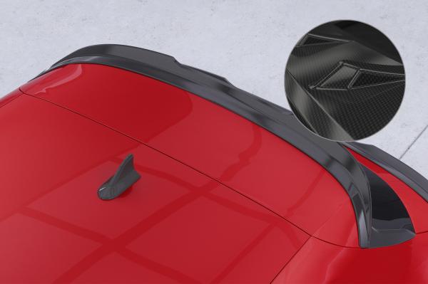 CSR Heckspoiler | Heckflügel mit ABE für Seat Leon 4 (Typ KL) HF834-C Carbon Look Hochglanz (keine Lackierung erforderlich)