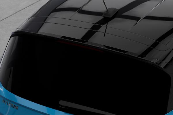 CSR Heckspoiler | Heckflügel mit ABE für Hyundai i10 (3. Gen.) HF837-C Carbon Look Hochglanz (keine Lackierung erforderlich)