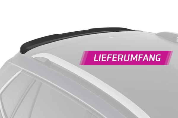 CSR Heckspoiler | Heckflügel mit ABE für Skoda Kamiq HF838-S strukturiert schwarz matt (keine Lackierung erforderlich)