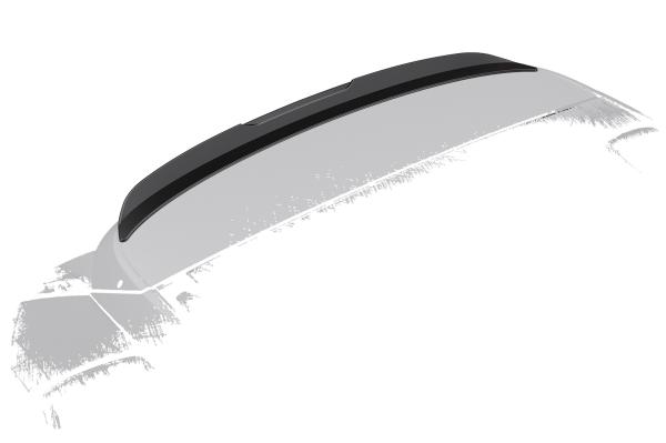 CSR Heckspoiler | Heckflügel mit ABE für Skoda Kamiq HF838-S strukturiert schwarz matt (keine Lackierung erforderlich)