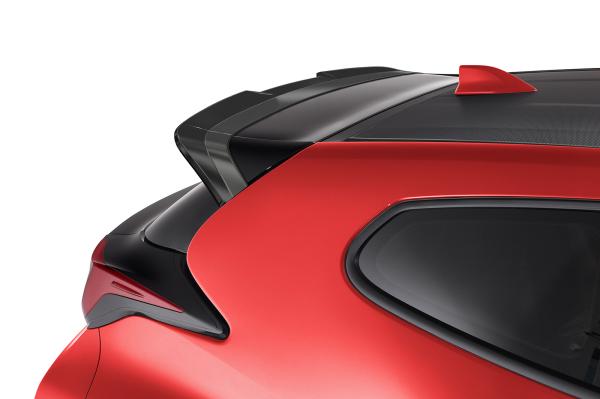 CSR Heckspoiler | Heckflügel mit ABE für Toyota GR Yaris (XP21) HF844-S strukturiert schwarz matt (keine Lackierung erforderlich)
