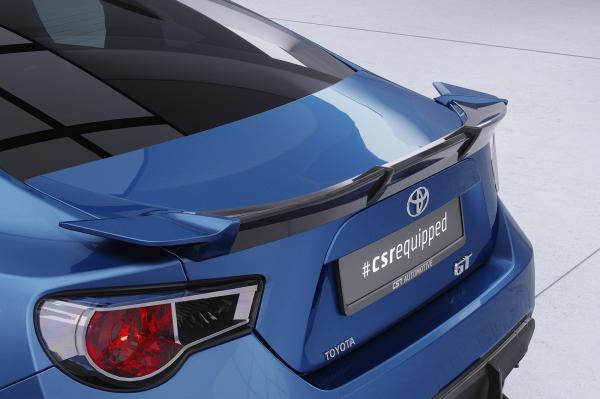 CSR Heckspoiler | Heckflügel mit ABE für Toyota GT86 HF848-C Carbon Look Hochglanz (keine Lackierung erforderlich)