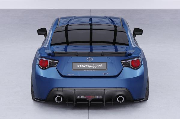 CSR Heckspoiler | Heckflügel mit ABE für Toyota GT86 HF848-C Carbon Look Hochglanz (keine Lackierung erforderlich)