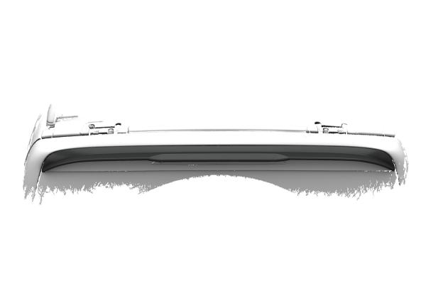 CSR Heckspoiler | Heckflügel mit ABE für Mercedes-Benz V-Klasse (447) HF849-C Carbon Look Hochglanz (keine Lackierung erforderlich)