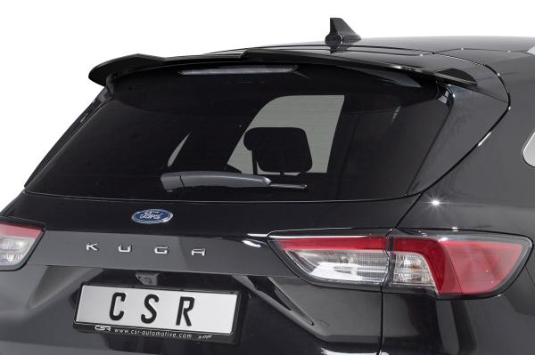 CSR Heckspoiler | Heckflügel mit ABE für Ford Kuga 3 HF855-G Glossy schwarz Hochglanz (keine Lackierung erforderlich)