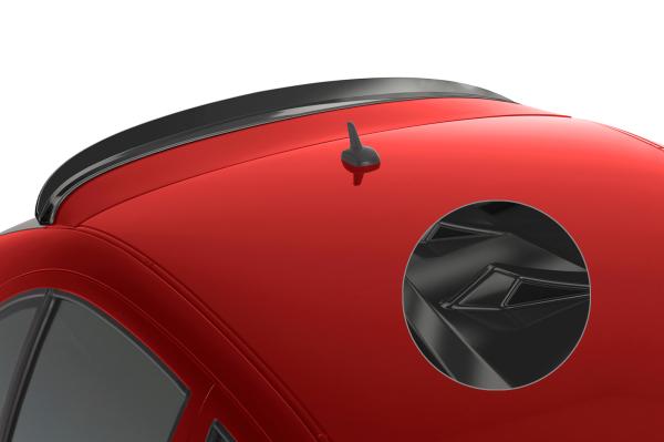 CSR Heckspoiler | Heckflügel mit ABE für Seat Leon 1 (Typ 1M1) Cupra/ FR HF858-G Glossy schwarz Hochglanz (keine Lackierung erforderlich)