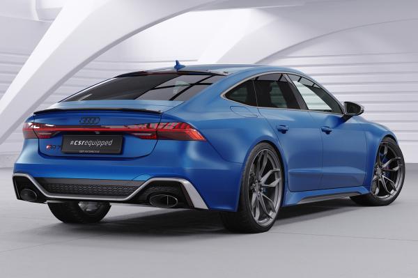 CSR Heckspoiler | Heckflügel mit ABE für Audi A7/S7/RS7 (C8) Sportback HF860-G Glossy schwarz Hochglanz (keine Lackierung erforderlich)