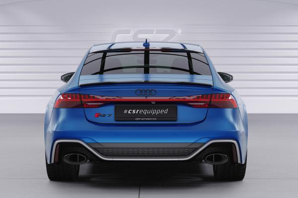 CSR Heckspoiler | Heckflügel mit ABE für Audi A7/S7/RS7 (C8) Sportback HF860-G Glossy schwarz Hochglanz (keine Lackierung erforderlich)