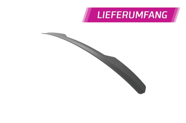 CSR Heckspoiler | Heckflügel mit ABE für Audi A7/S7/RS7 (C8) Sportback HF860-G Glossy schwarz Hochglanz (keine Lackierung erforderlich)