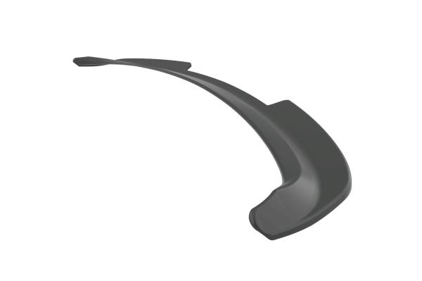 CSR Heckspoiler | Heckflügel mit ABE für Smart fortwo 453 Cabrio HF863-G Glossy schwarz Hochglanz (keine Lackierung erforderlich)