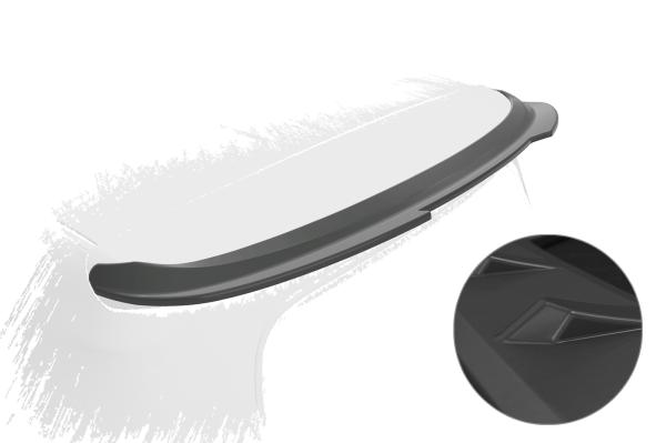 CSR Heckspoiler | Heckflügel mit ABE für Smart fortwo 453 Cabrio HF863-L Lackierung erforderlich (unlackiert roh)