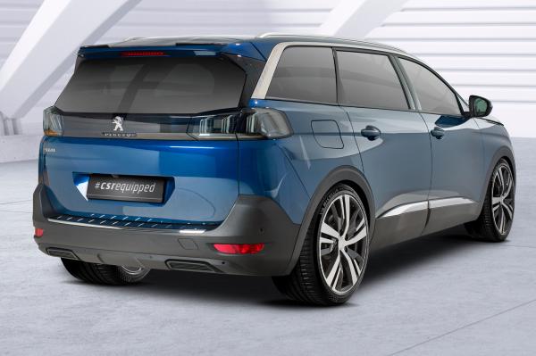 CSR Heckspoiler | Heckflügel mit ABE für Peugeot 5008 (2. Gen) HF865-G Glossy schwarz Hochglanz (keine Lackierung erforderlich)