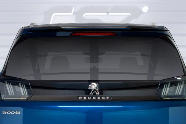 CSR Heckspoiler | Heckflügel mit ABE für Peugeot 5008 (2. Gen) HF865-G Glossy schwarz Hochglanz (keine Lackierung erforderlich)