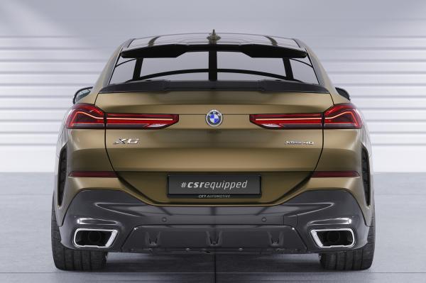 CSR Heckspoiler | Heckflügel mit ABE für BMW X6 (G06) HF869-L Lackierung erforderlich (unlackiert roh)
