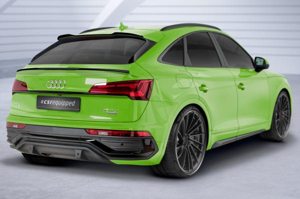 CSR Heckspoiler | Heckflügel mit ABE für Audi Q5 (FYT) Sportback HF872-C Carbon Look Hochglanz (keine Lackierung erforderlich)