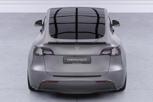 CSR Heckspoiler | Heckflügel mit ABE für Tesla Model Y HF878-S strukturiert schwarz matt (keine Lackierung erforderlich)