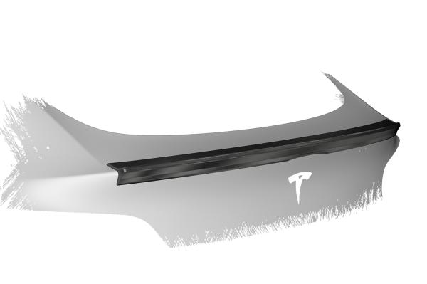 CSR Heckspoiler | Heckflügel mit ABE für Tesla Model Y HF878-S strukturiert schwarz matt (keine Lackierung erforderlich)