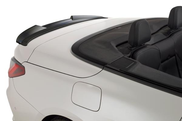CSR Heckspoiler | Heckflügel mit ABE für BMW 4er G23 Cabrio HF879-C Carbon Look Hochglanz (keine Lackierung erforderlich)