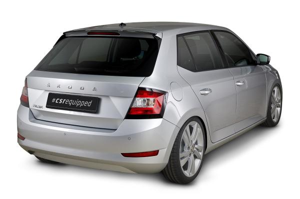 CSR Heckspoiler | Heckflügel mit ABE für Skoda Fabia 3 HF884-L Lackierung erforderlich (unlackiert roh)
