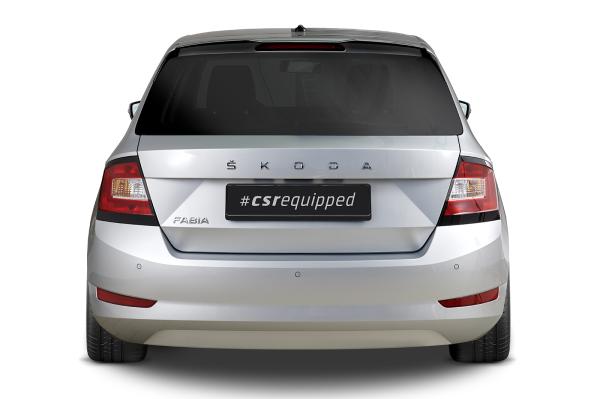 CSR Heckspoiler | Heckflügel mit ABE für Skoda Fabia 3 HF884-L Lackierung erforderlich (unlackiert roh)